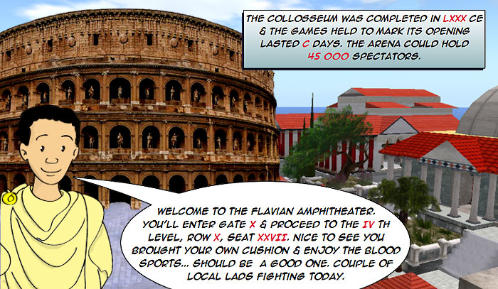 Roman Numerals & the Collosseum