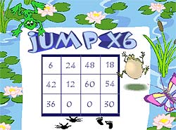 6 Times Table Gameboard